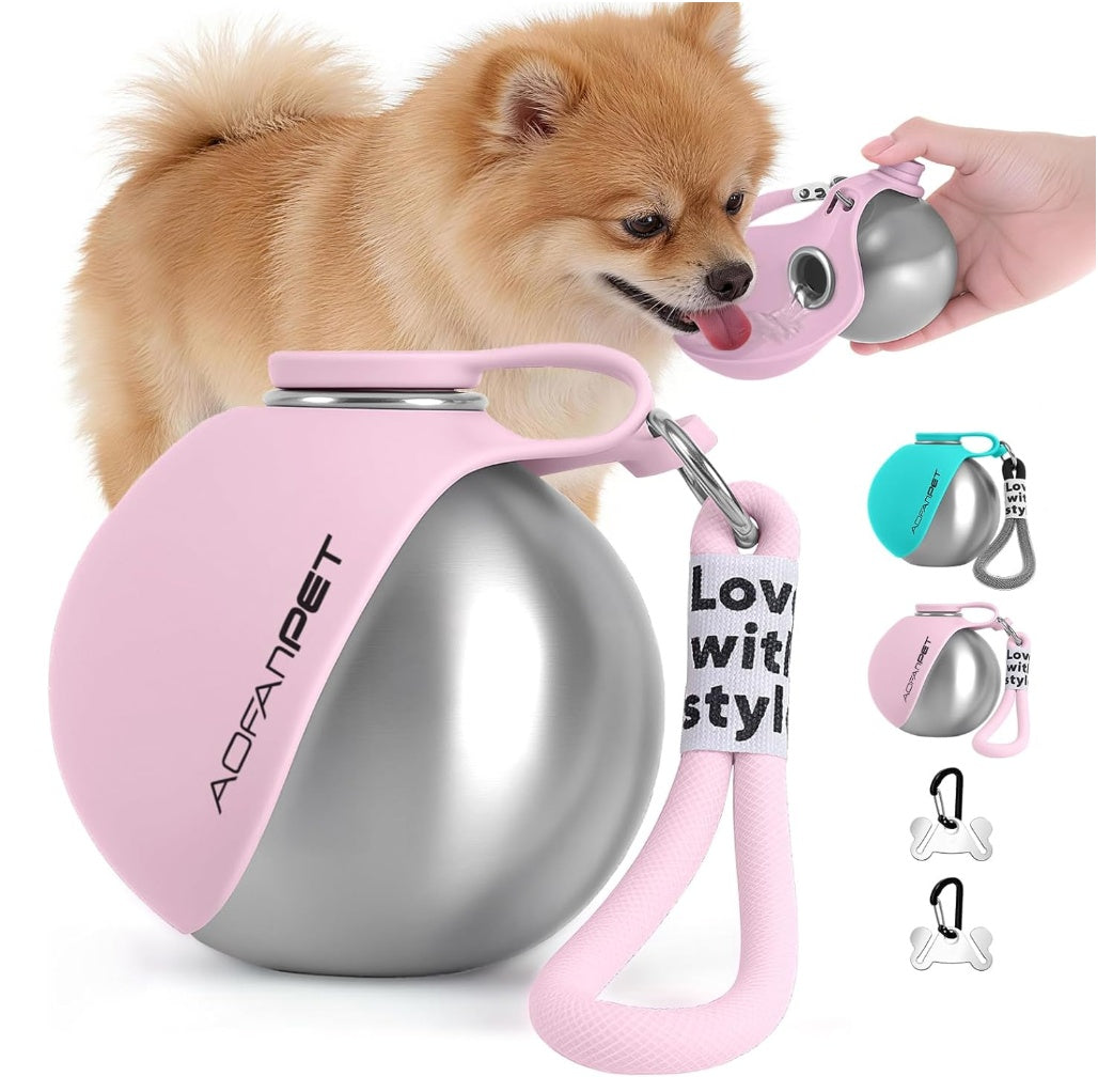 Portable Stainless Steel pet Water Cup