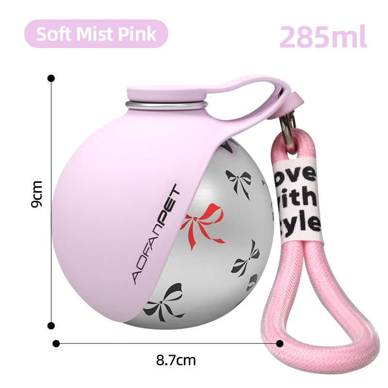 Portable Stainless Steel pet Water Cup