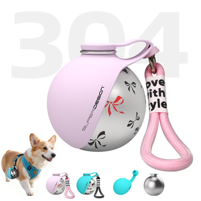 Portable Stainless Steel pet Water Cup